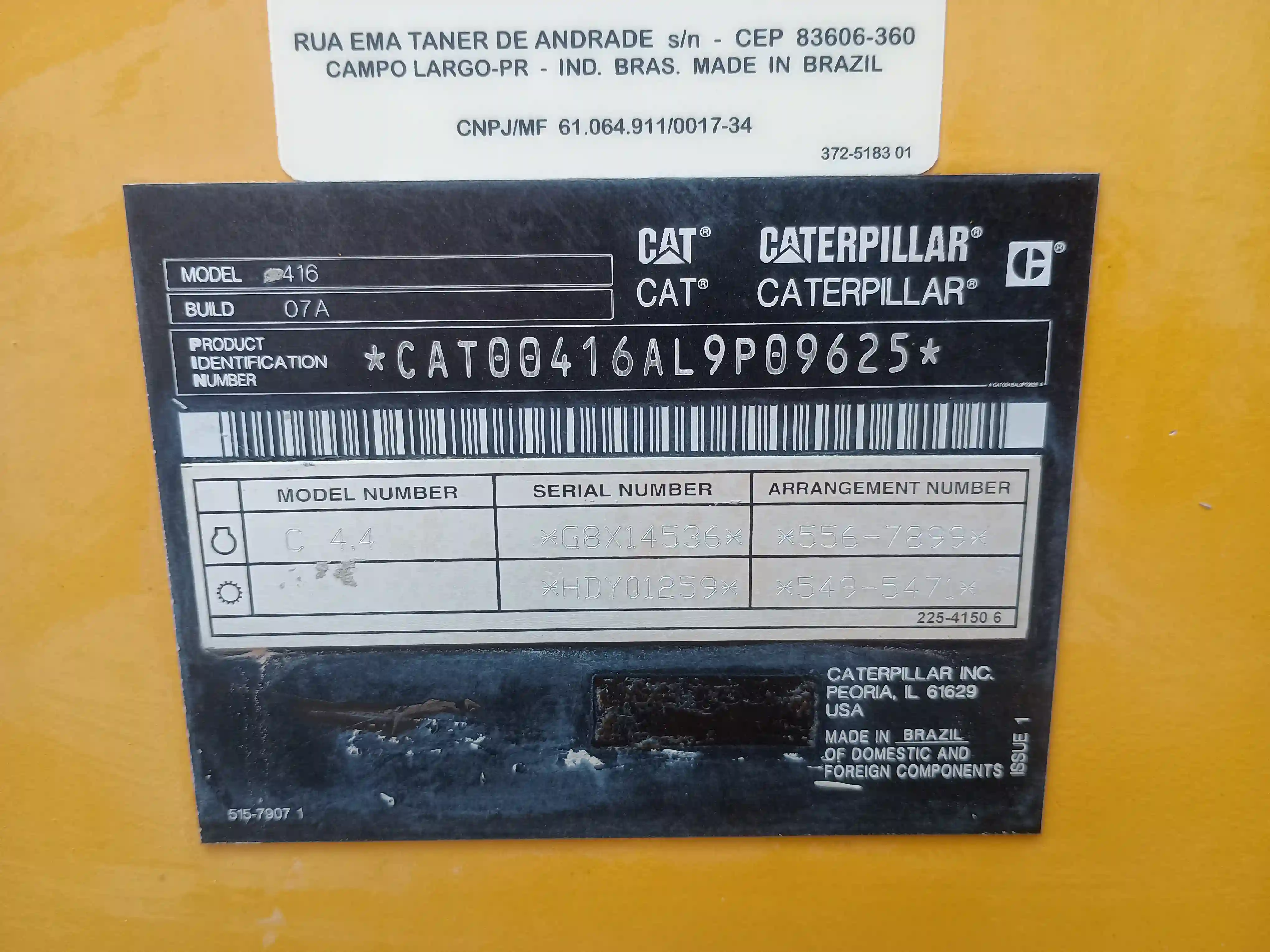 RETROEXCAVADORA USADA CAT