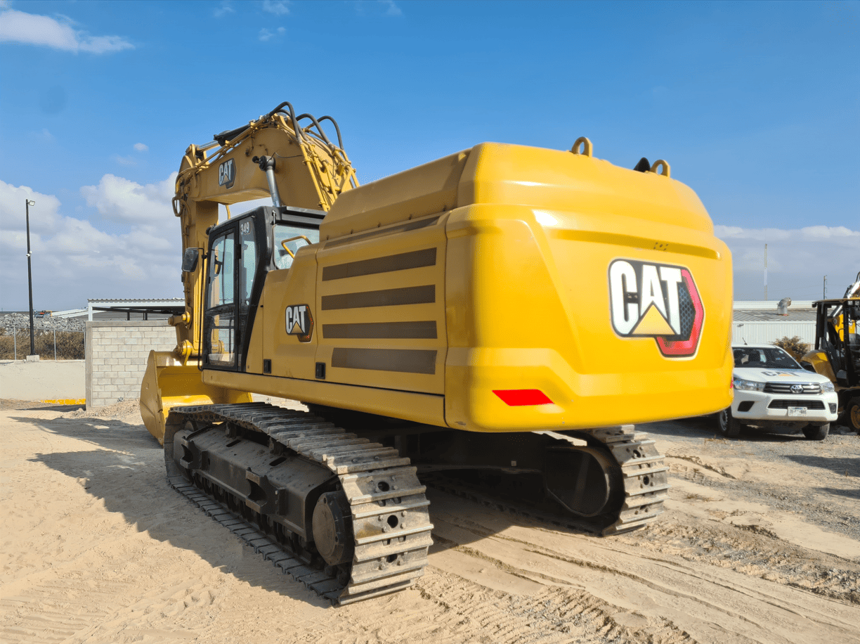 Excavadora usada cat