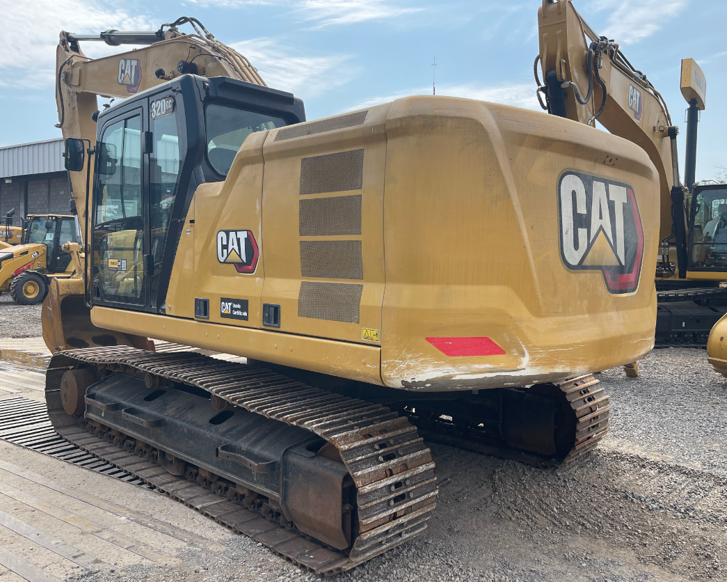 Excavadora usada cat