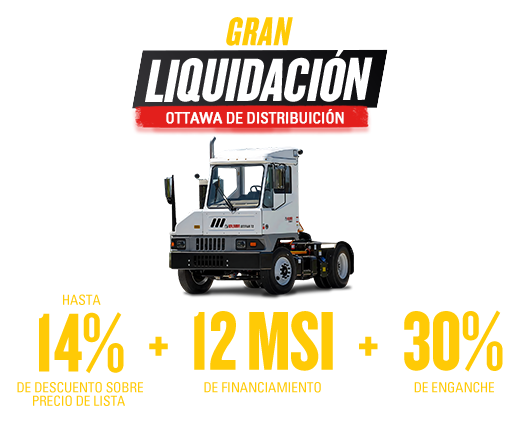 Gran liquidación en tractor de terminal