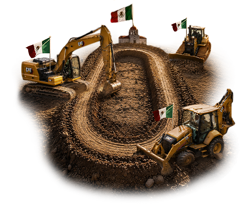 Llévate maquinaria Cat® con 0% de enganche